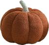 3D Simulated Pumpkin Pillow Plush Pillow Sofa Cushion (7.8inch, Olive)