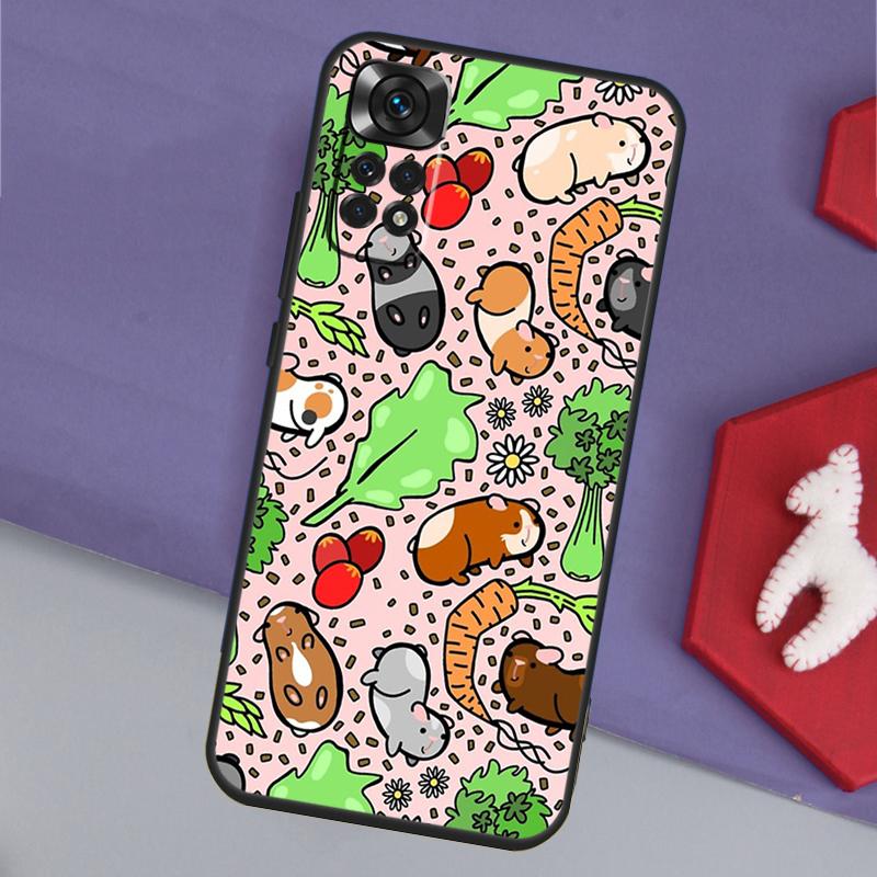 Lustiges Meerschweinchen-Muster Hülle Für Xiaomi Redmi Note 14 13 12 Pro 11 9 10 9S 10S 11S 12S Redmi 14C 10C 12C 13C Hülle