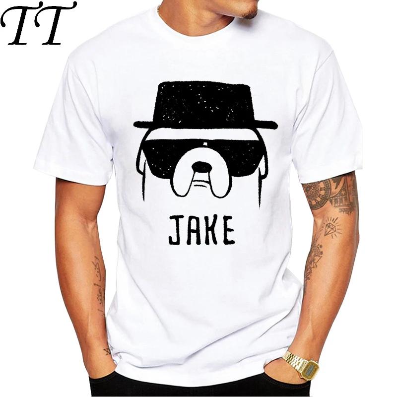 Adventure Time - Big Dog (Jake)Summer Popular T-shirt men clothing top quality fashion men's t shirt animal print Funny t-shirt