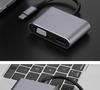 USB-C To HDMI & VGA Dual Display 4K Adapter