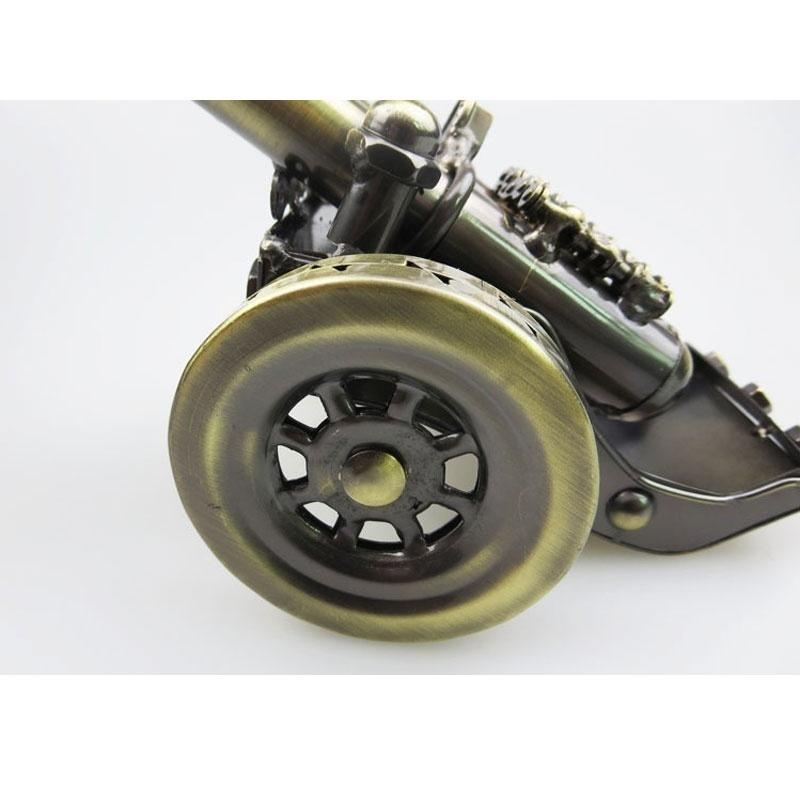 New Metal Cannon-model Creative Gift Iron Crafts Office Desktop Decoration