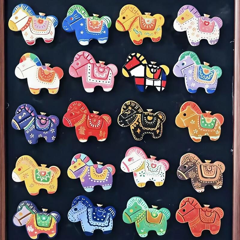 Детский набор для творчества: Гипсовая лошадка и фоторамка для раскрашивания