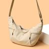 Women Nylon Crescent Bag Lightweight Casual Sling Bag Adjustable Strap Crossbody Bag for Daily Use Ladies' Shoulder Bun Casual Dumpling Bu