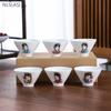 6pcs Dehua White Porcelain Tea Cups Suit Exquisite Custom Ceramic Teacup Home Porcelain Tea Accessories Chinese Drinking Set