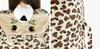 Onesie Kigurumi Costume Cheetah Warm Pajamas Disguise Jumpsuit Zipper L