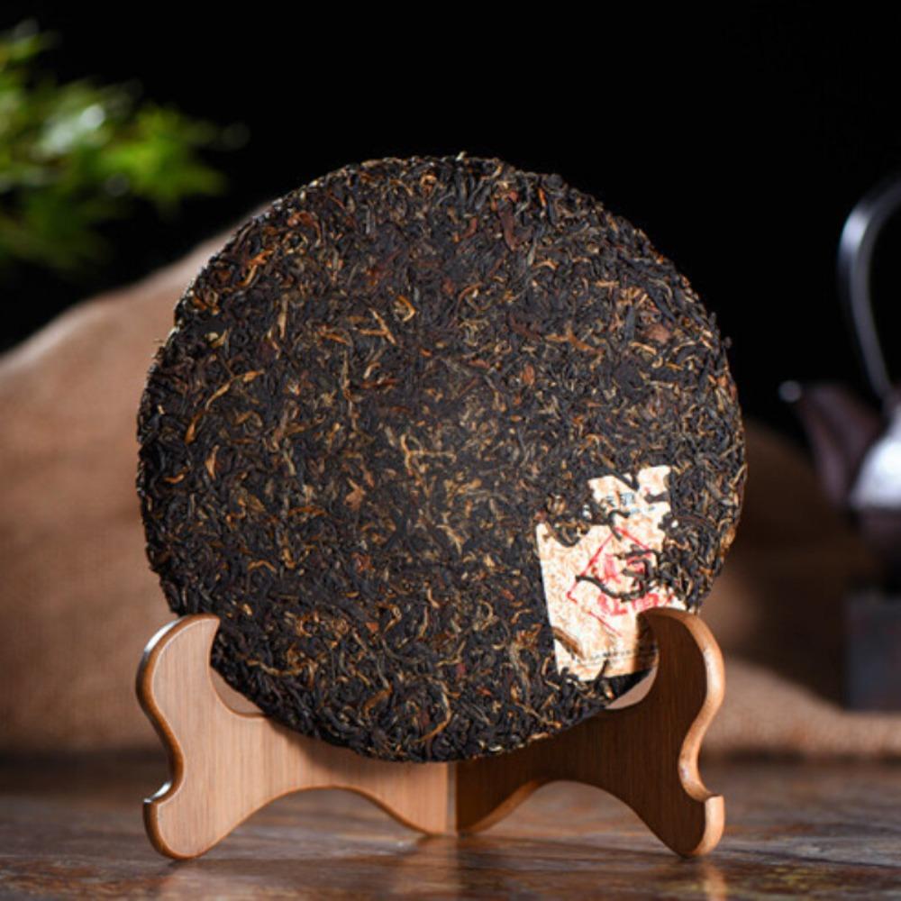 357g Yunnan Dian Hong Black Tea Pu-erh Tea Cake Premium Loose Leaf