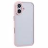 For iPhone 16 Case TPU+PC Crystal Clear Back Cover with Lanyard Holes