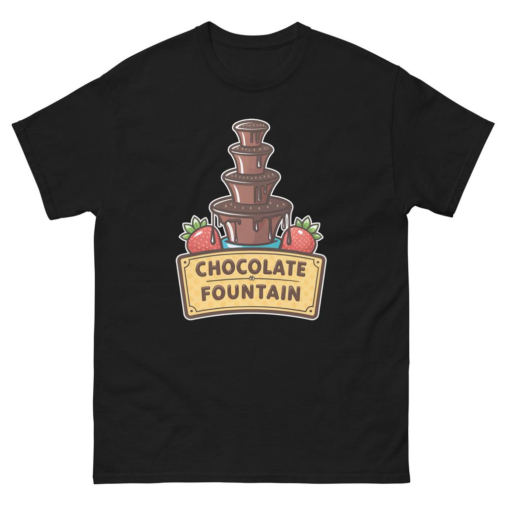 Chocolate Fountain Party Supplies Items Birthday Event T-Shirt