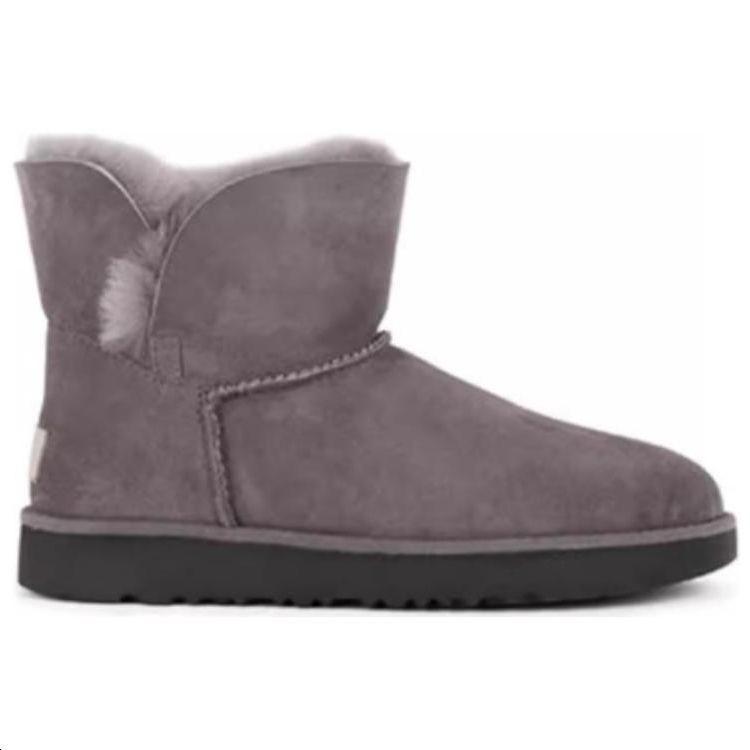 UGG  Classic Cuff Mini Stormy Grey Women Sneakers 1016417-SYGR