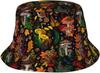 Pink Leopard Heart Print Bucket Hat Fashion Animal Pattern Sun Hat For Women Girls Summer Beach Outdoor Streetwear Protection