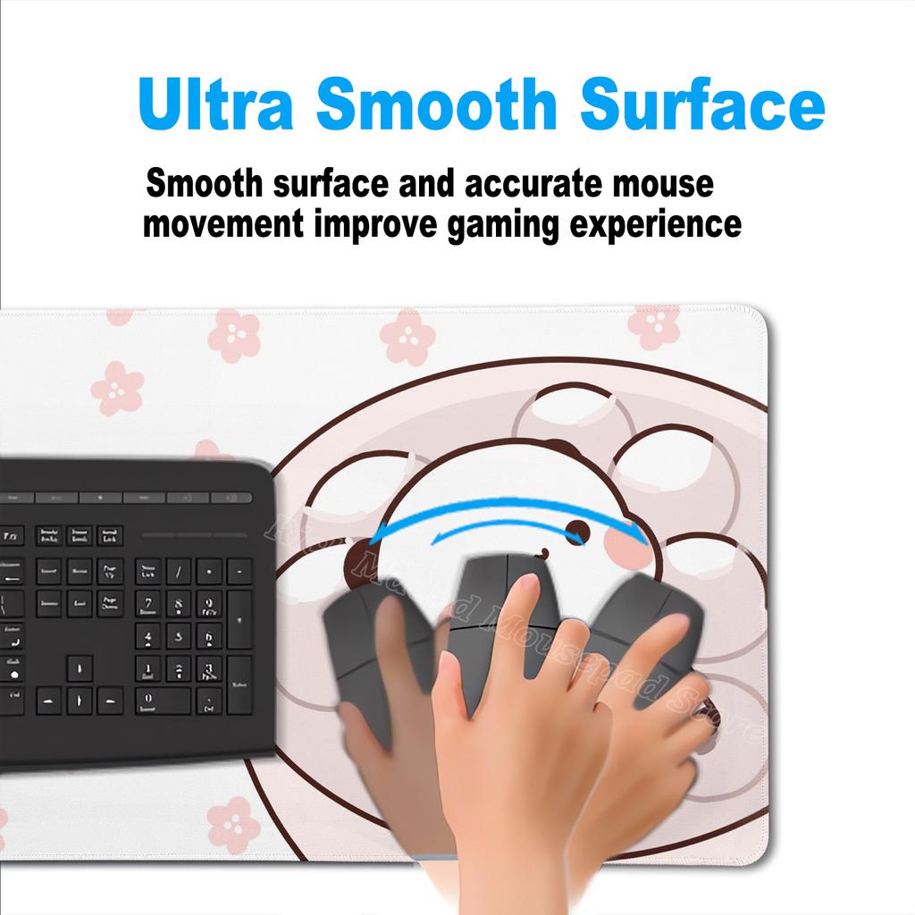 Large Compute Mouse Pad BuBu DuDu Kawaii Mousepad Natural Rubber Gaming Micepad Gamer Xxl Office PC Keyboard Cute Desk Mat Rug