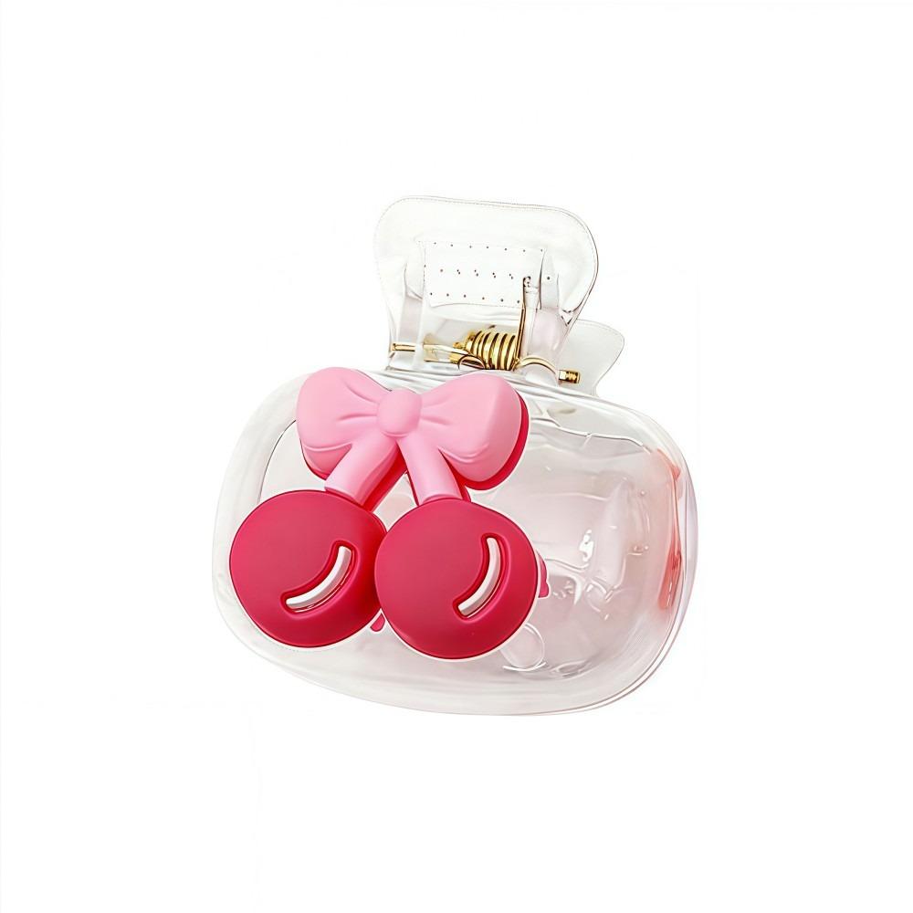 

Dust-proof Cherry Toothbrush Holder Cherry Pattern Drainage Ventilation Toothbrush Head Protection Box Portable Dual Holes белый