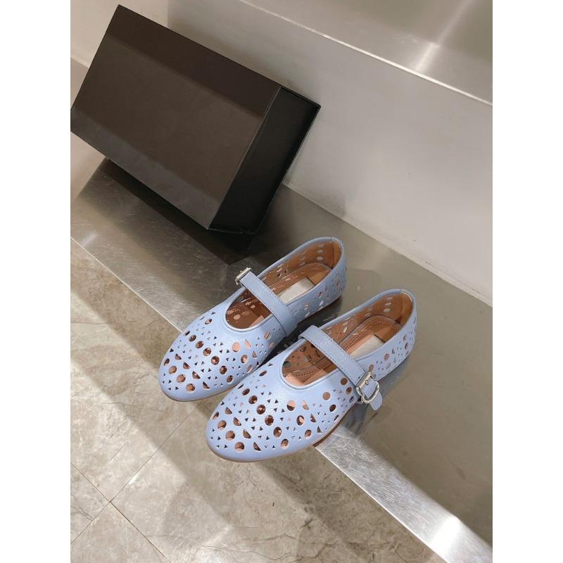 Hollow Out Women's Shoes, Breathable Soft Soled Sandals, Women's Flat Bottomed Comfortable Dancing Shoes