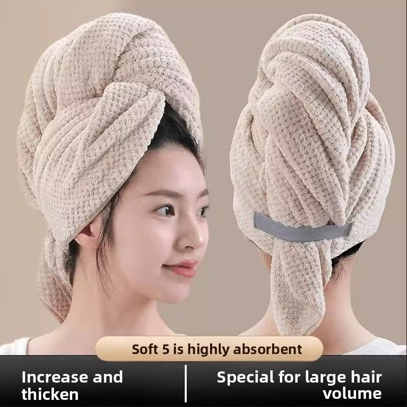 Super Absorbent Quick Drying Enlarged Women's Dry Hair Cap