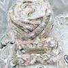 100g Cotton Yarn Colorful Hand Mixed Thread  Pink Crochet Thread Hand Knitting Crocheting Crochet Bags Chunky Yarn Art