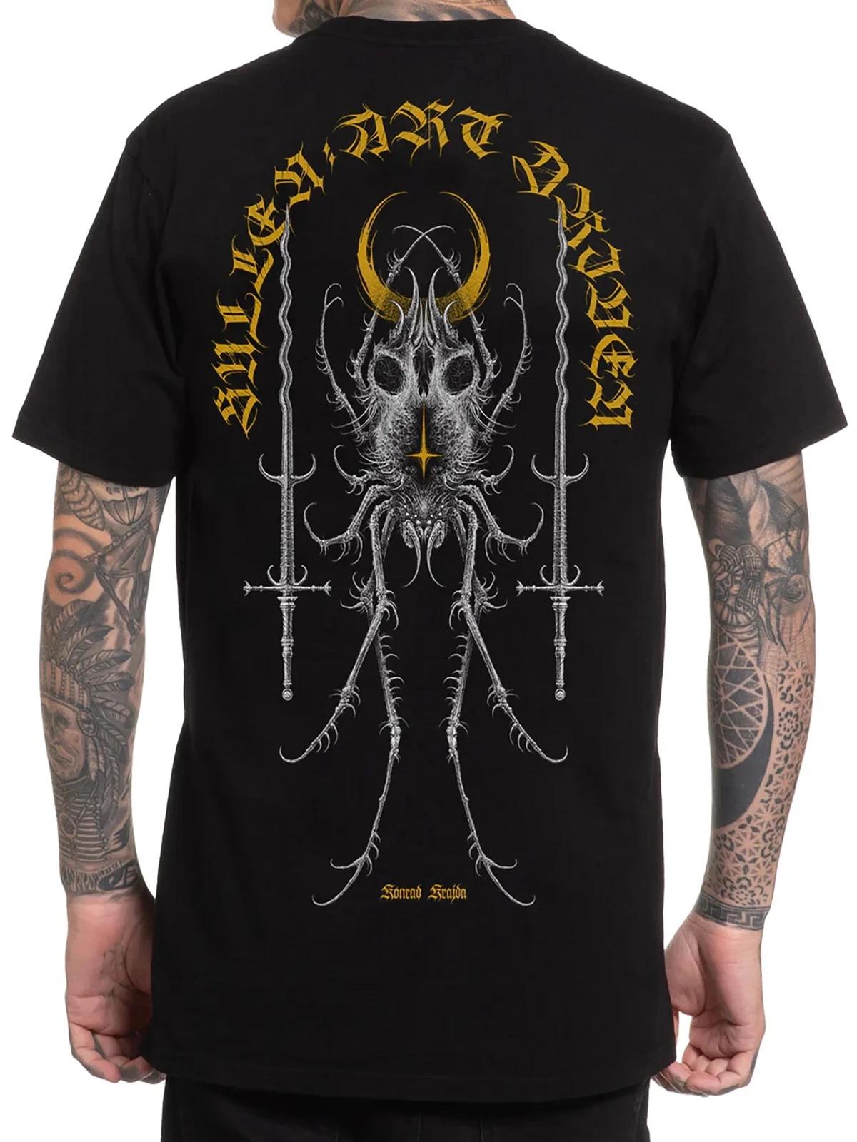 

Sullen Men s Arachnid Short Sleeve Premium T-shirt Tattoo Tarantula Spider Tee S