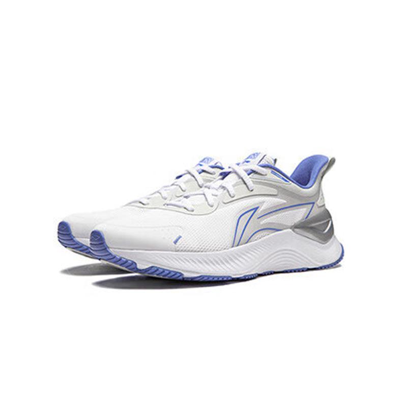 Li Ning Yue Ying 3.0 Trend Minimalist Absorbție Șoc Antiderapant Respirabil Pantofi de Alergare cu Top Jos Bărbați sneaker Alb Albastru ARHU023-5