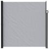 Retractable Side Awning Gray 300 x 200 cm Polyester