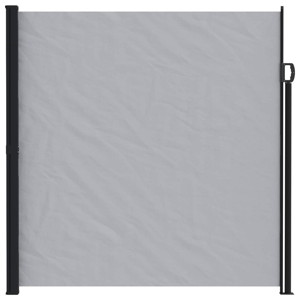 Retractable Side Awning Gray 300 x 200 cm Polyester