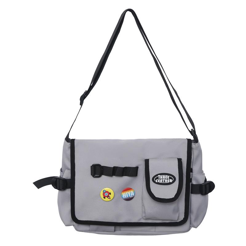 Korean Style Large Capacity Sporty Crossbody Bag for Men and Women - Toniell Trendy 32x26x13 cm 1869₽