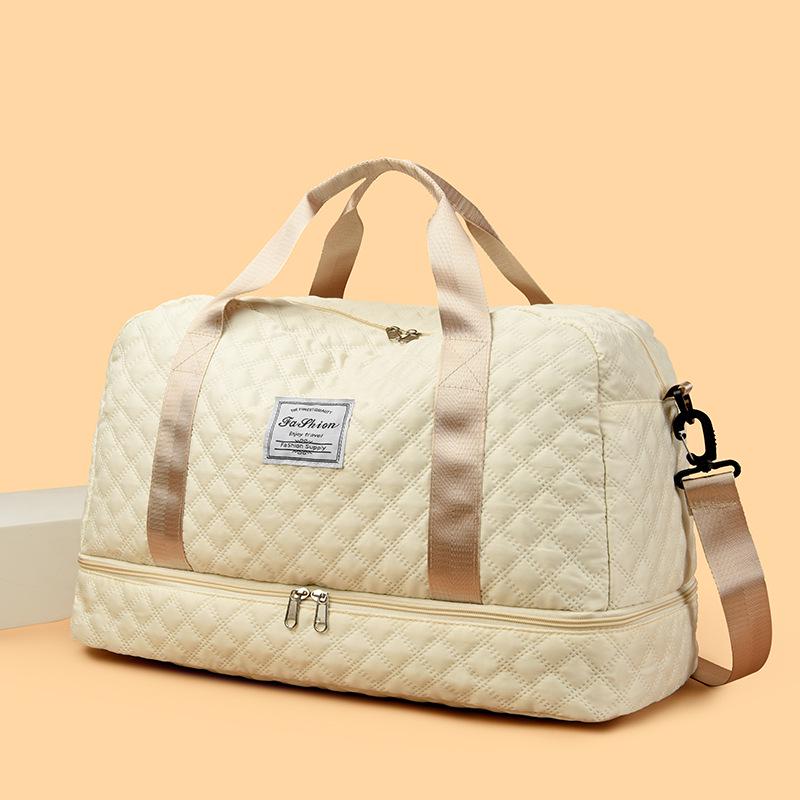 Women's Short Trip Lightweight Water-Repellent Travel Bag, Large Capacity Handheld Luggage and Portable Hospital Storage Bag