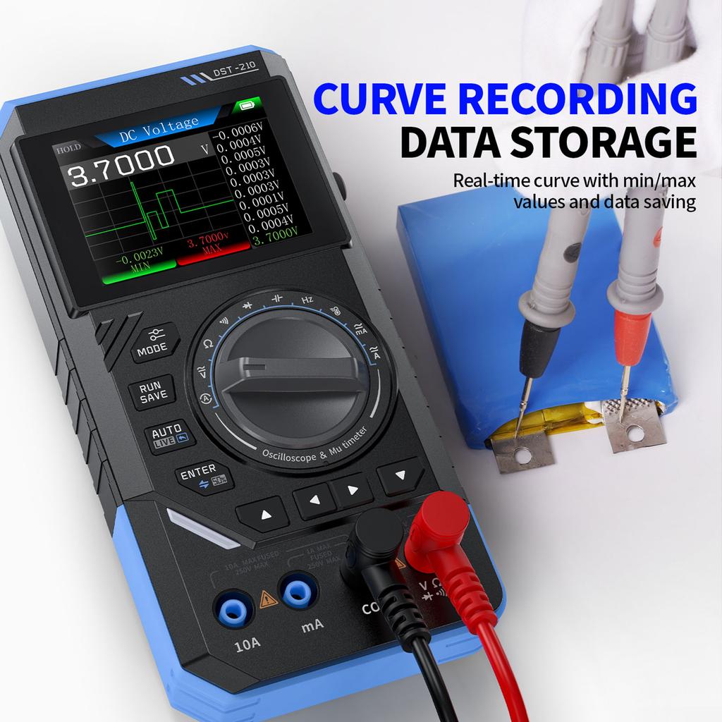 High Precision 4.5 Digit Digital Multimeter with Oscilloscope & Signal Generator Simple To Operate for Professional Use