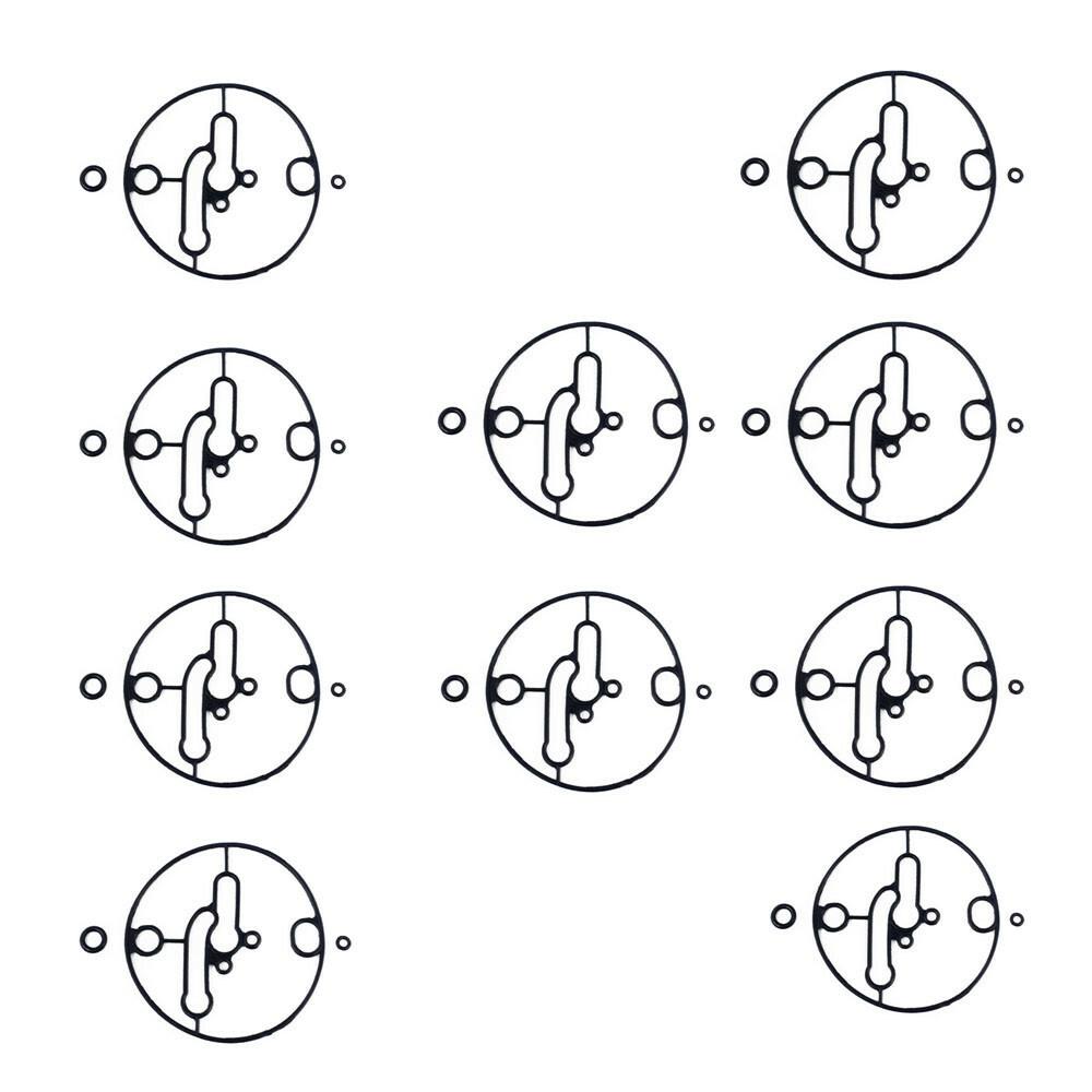 10Pcs 698781 Carburetor Float Bowl Gasket Kit For Briggs Stratton