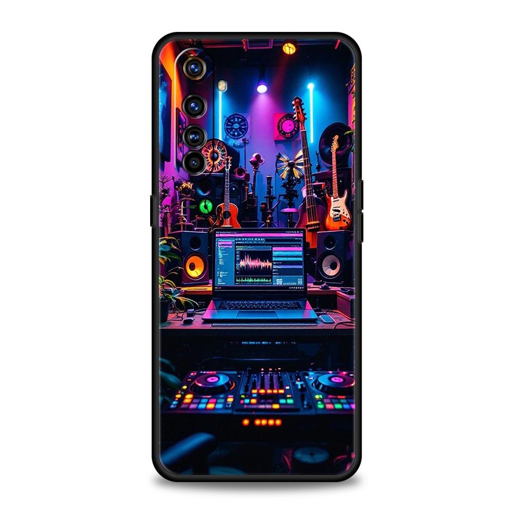 Retro Recording Device Soft TPU For Realme 13 12 11 10 9 Pro Plus GT3 GT2 C21 C25 C35 C53 C55 C67 Pro 5G Phone Case Cover Fundas