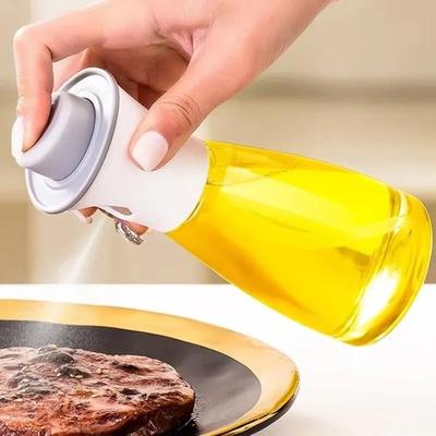 Ölflasche Küchenöl-Sprühflasche Kochen Grill-Sprühflaschen für Grillwerkzeuge Ölspender Grill Glasgewürzflasche