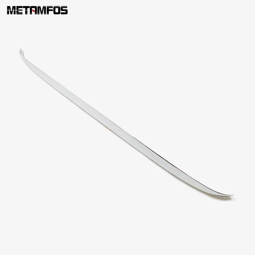 For Toyota Camry 2018-  LE XLE Chrome Rear Lower Bumper Lid Spoiler Molding Trim Tail Bar Strip Accessories Car Styling