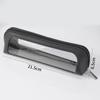 New Clear Small Makeup Bag Transparent Waterproof Cosmetic Organizer with Zipper PU Leather Makeup Brush Case