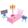 Dolls Bedroom Furniture Play Set /6 Doll House