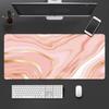 Nordic pink marble Mouse Pad Large Mouse Pad  Computer Game Mouse Mat (xINXIN Map) ( xxcm Map)