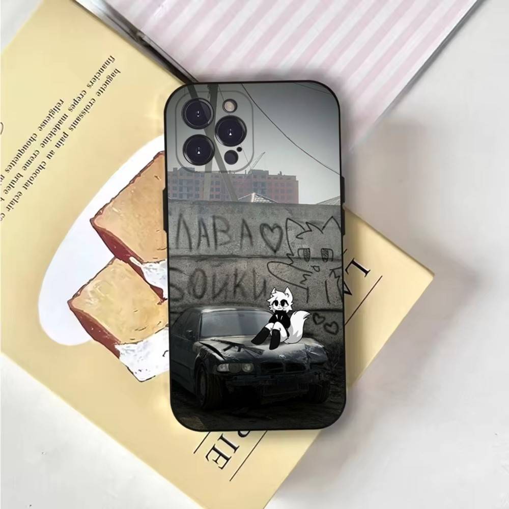 Boykisser Phone Case Phone Case For iPhone 16,15,14,13,12,11,Pro,X,XS,Max,XR,Plus,Mini Soft Black Cover