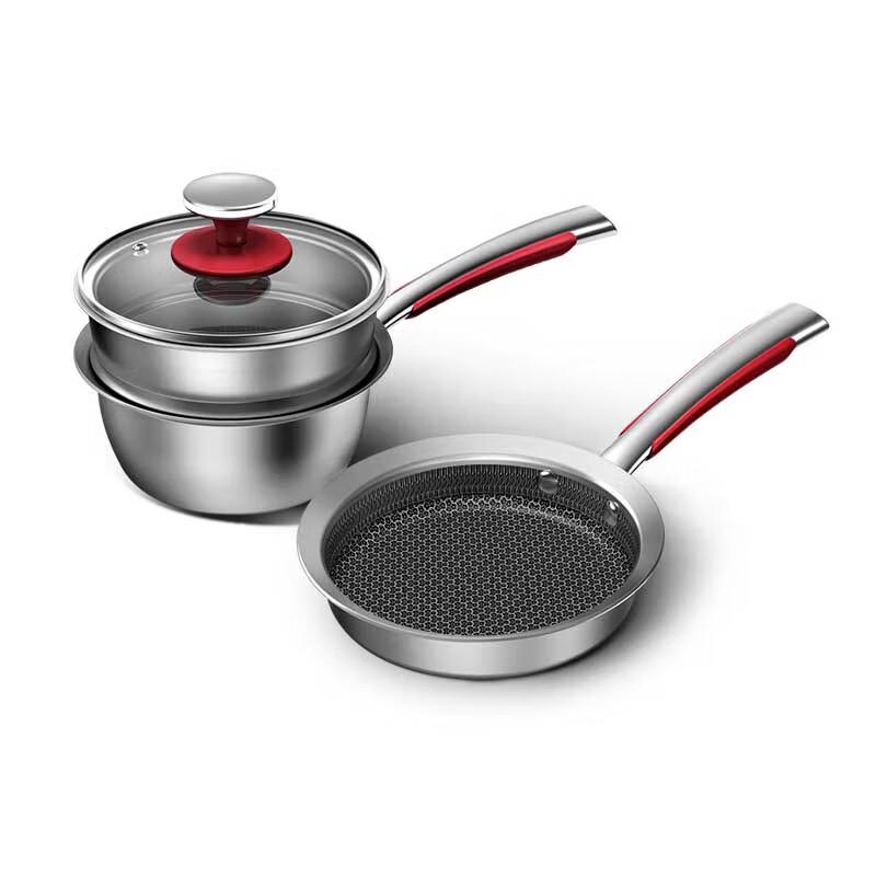 Kangbach FJN2A 16cm Baby Food Pot & Frying Pan Set