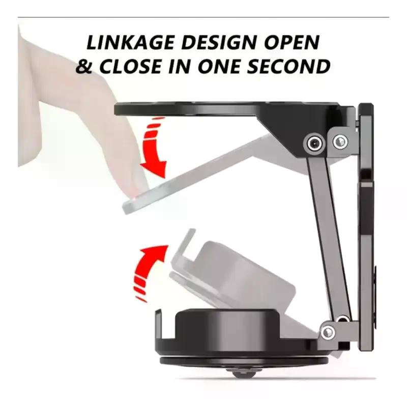 1/2Pcs Water Cup Bracket Holder Accessories Foldable Turntable Motorcycle Cup Holder For Handlebar Motorcycles Bottle Holder