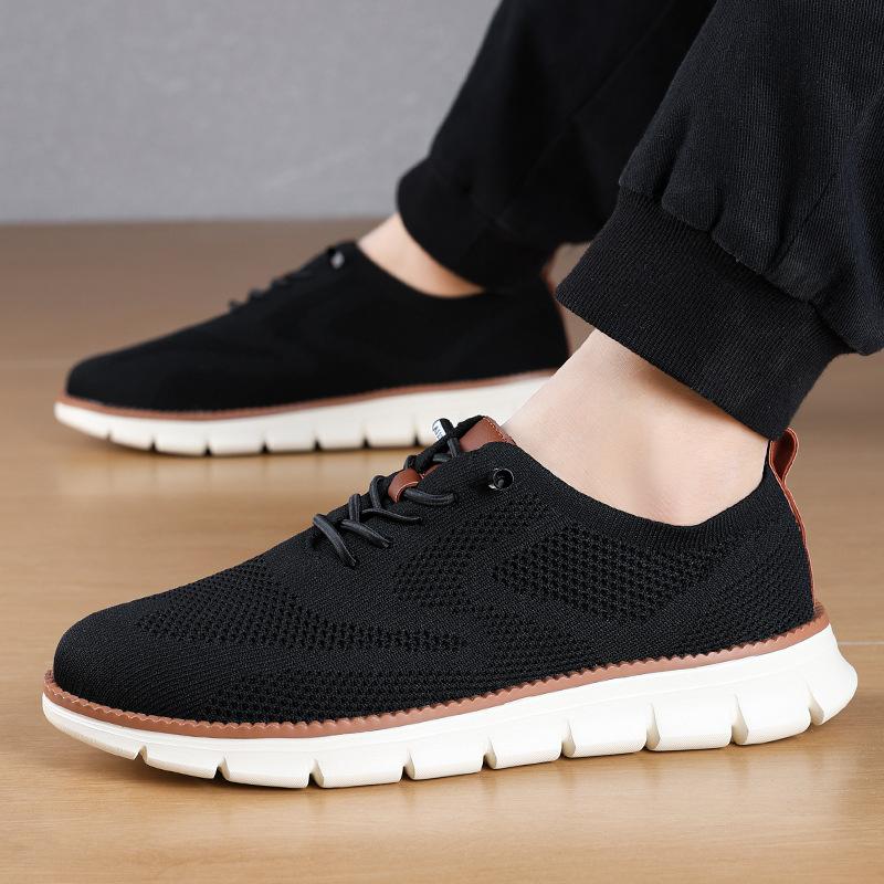 Summer Foreign Trade Large Size 48 Lightweight Shock-absorbing Men's Shoes Couple Breathable Mesh Casual Shoes Lazy One Pedal Board Shoes