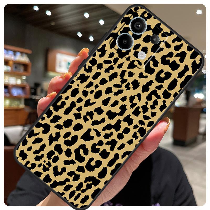 Tan Leopard Hülle Für Xiaomi Redmi Note 11 10 12 13 14 15 Pro Plus Hülle Für Redmi 15 15C 10C 12C 13C 14C