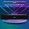 E91 Colorful Sound Bar Bluetooth Speaker with Light Sounbdar Large Volume Stereo Computer Multimedia Bluetooth Speaker
