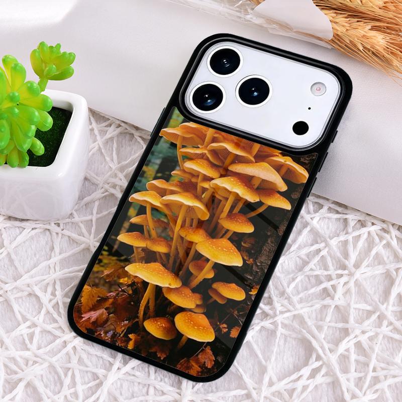 

woodland creatures Tree plants mushrooms Shockproof Phone Case for iPhone 17 Air 16e 15 11 12 14 13 Pro Max Cover Coque iPhone 14 Pro
