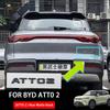For BYD Atto 2 Right-hand Drive Dedicated Car Front Bumper Covering Black Emblem Rear Emblem Decorative Sticker