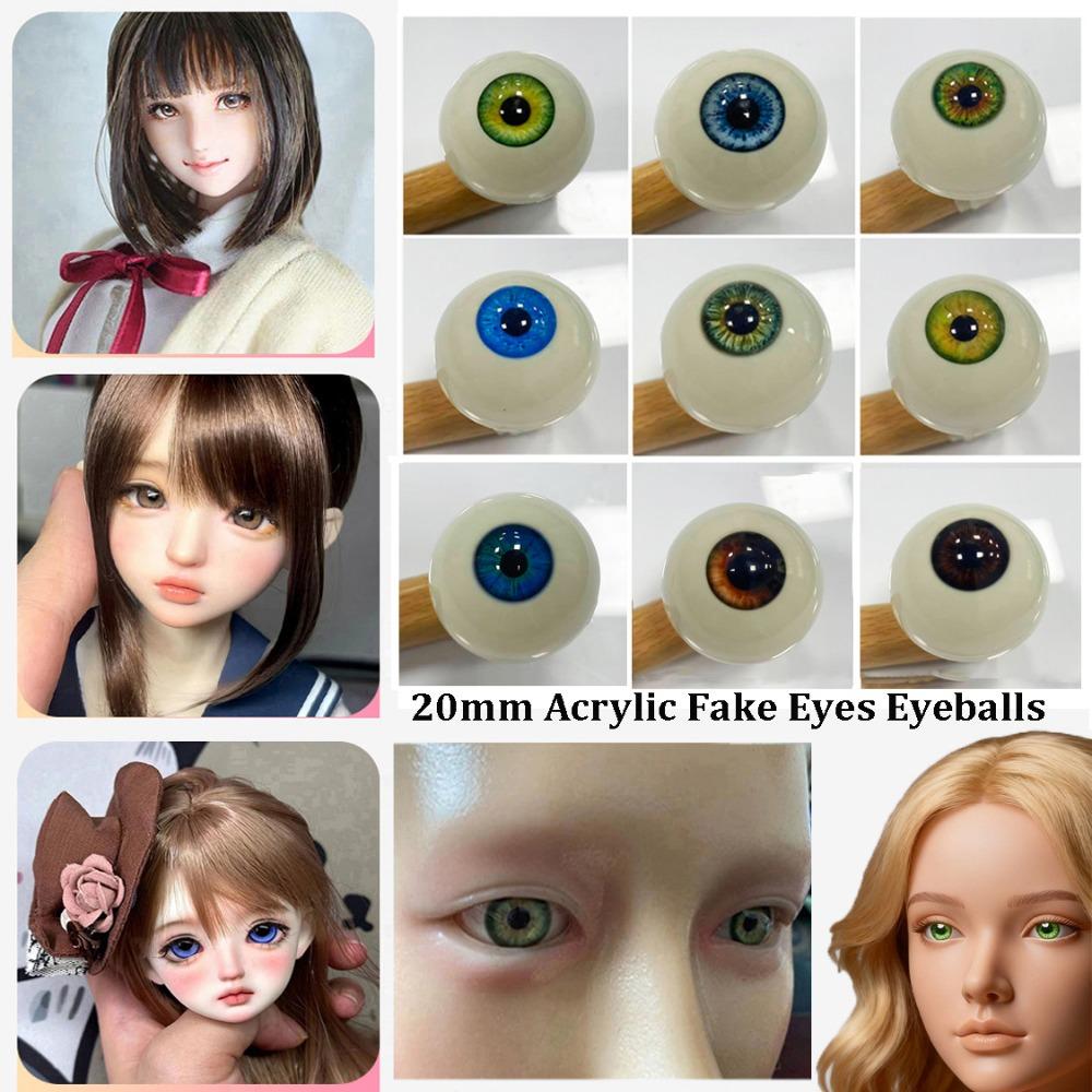 1pair 10 Styles Silicone Doll Simulation Eyeballs Safety Animal Toys Accessories For BJD Doll