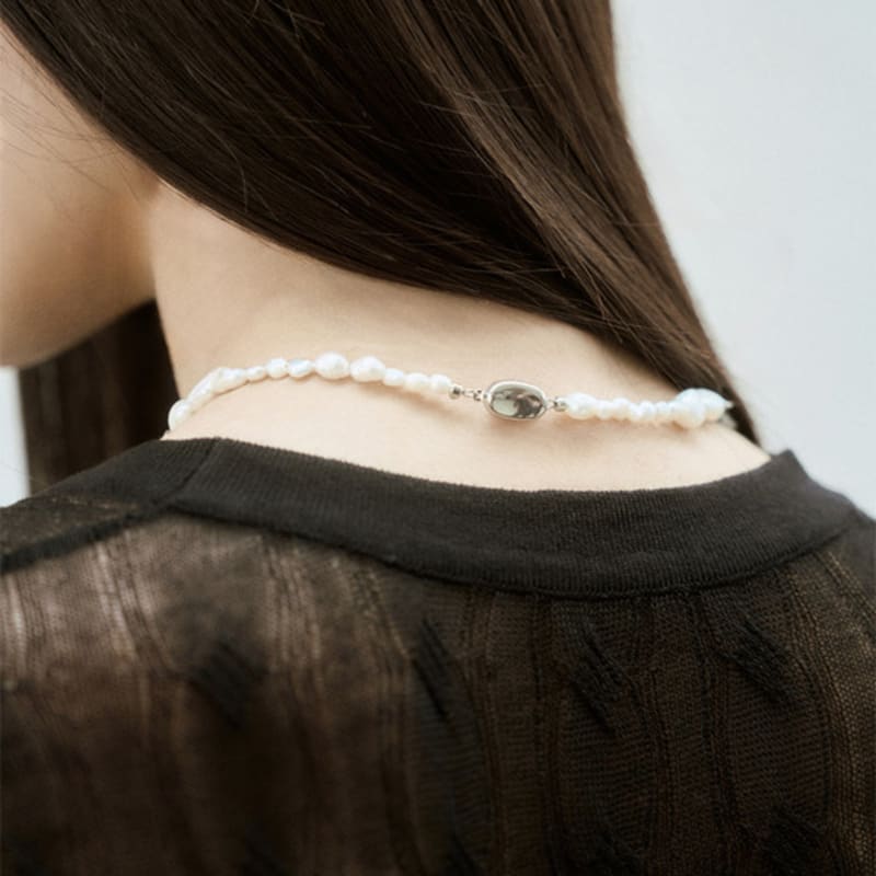 RE RHEE FRESHWATER PEARL NECKLACE