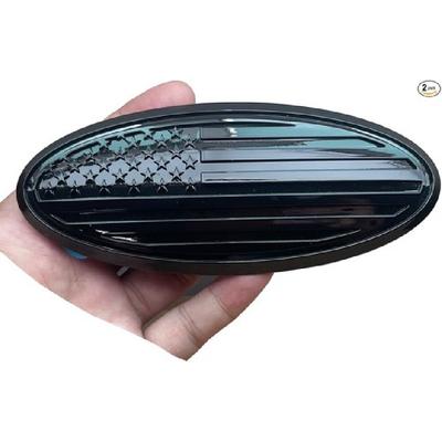 5 Inch Emblem Overlay Replacement Tailgate Emblem 5" 5" Gloss Black