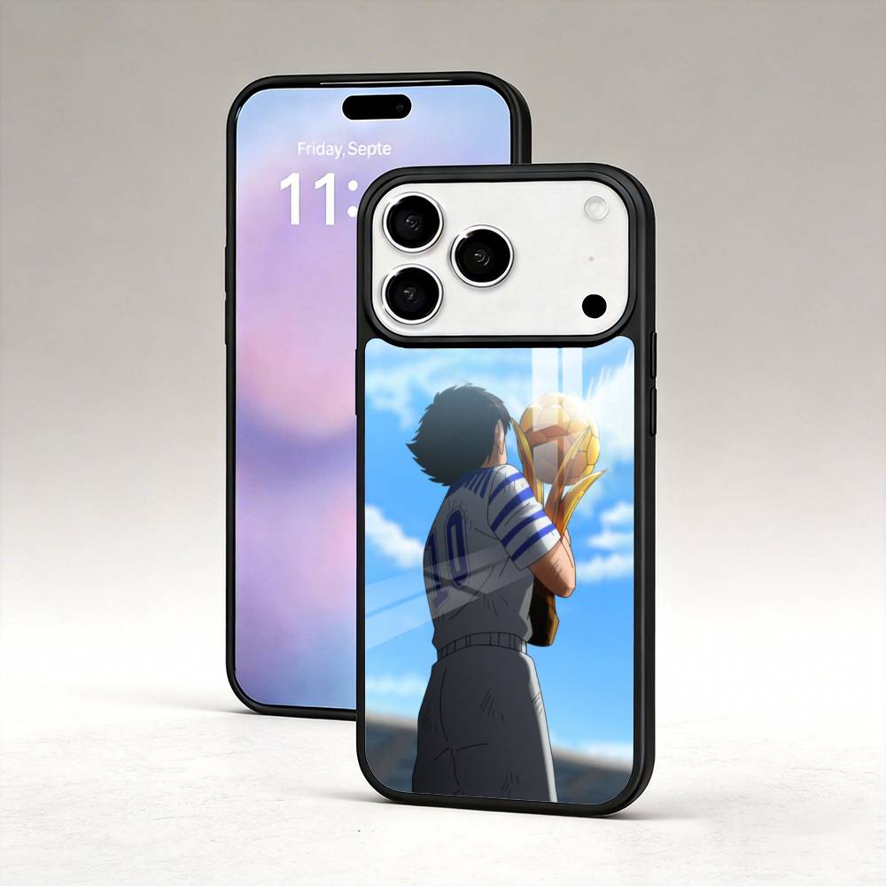 Anime C-captain T-tsubasa Phone Case For iPhone 17,16,15,14,13,12,Pro,Max For Magsafe Magnetic Wireless Charging