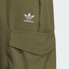 Adidas Originals Three Stripes Cargo Skirt Solid Logo Long Sports Casual Skirt Women Skirts Dark-Olive-Green IY9494