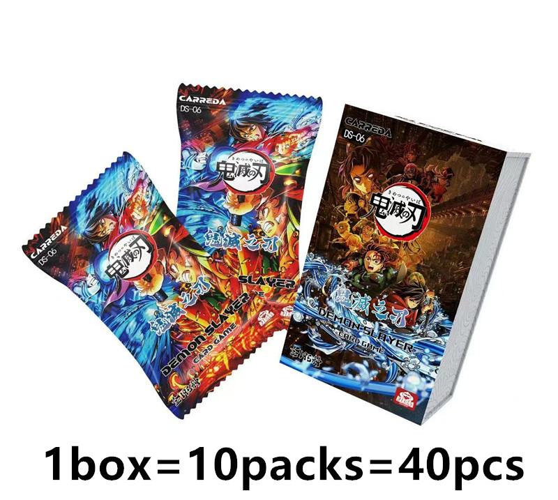 Offiziell Kimetsu no Yaiba Band 7 Tanjiro Nezuko TCG Sammelkarten Booster Box Echtes Anime Sammlerstück Fans Geschenke