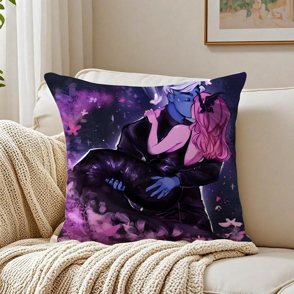 Mythic Romantic Manga LLore OOlympuse Cushion Cover Pillowcase Antidustmite living Room Sofa Decor Cushion Room