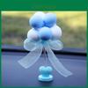 Cute Cartoon Balloon Car Ornament For Car Interior Clay Material