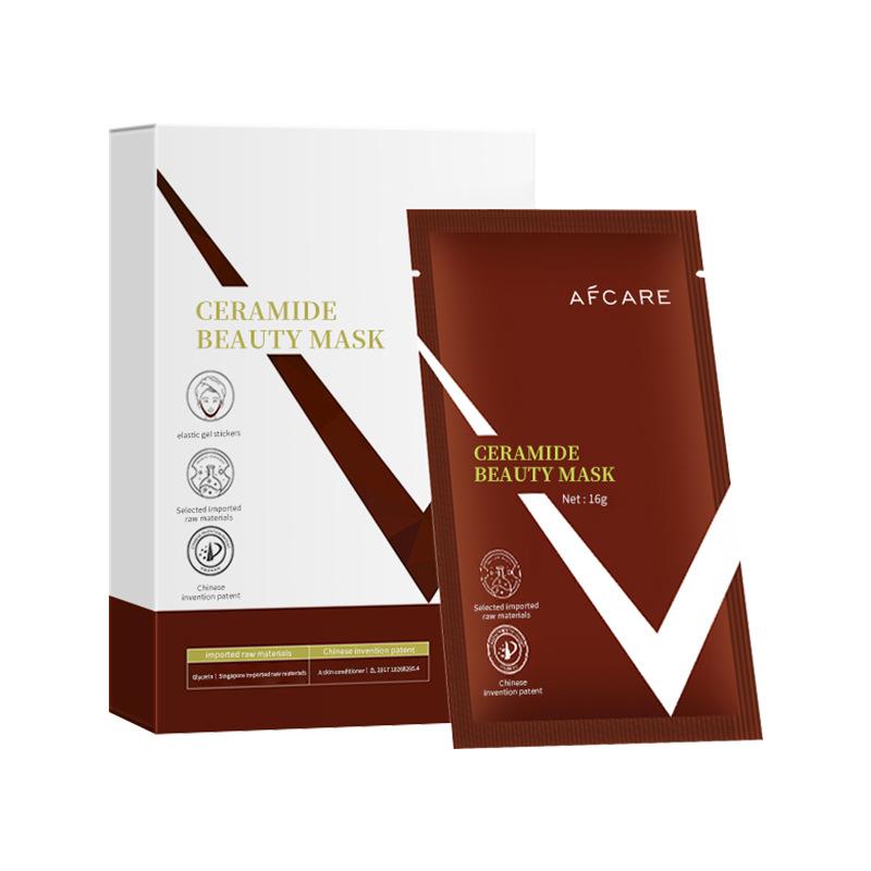 

Подтягивающая маска для лица с висячими ушами Маска с керамидами для двойного подбородка с висячими ушами 15ml*5pcs